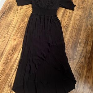 Express Women’s Black High Low Rayon Dress size S/P